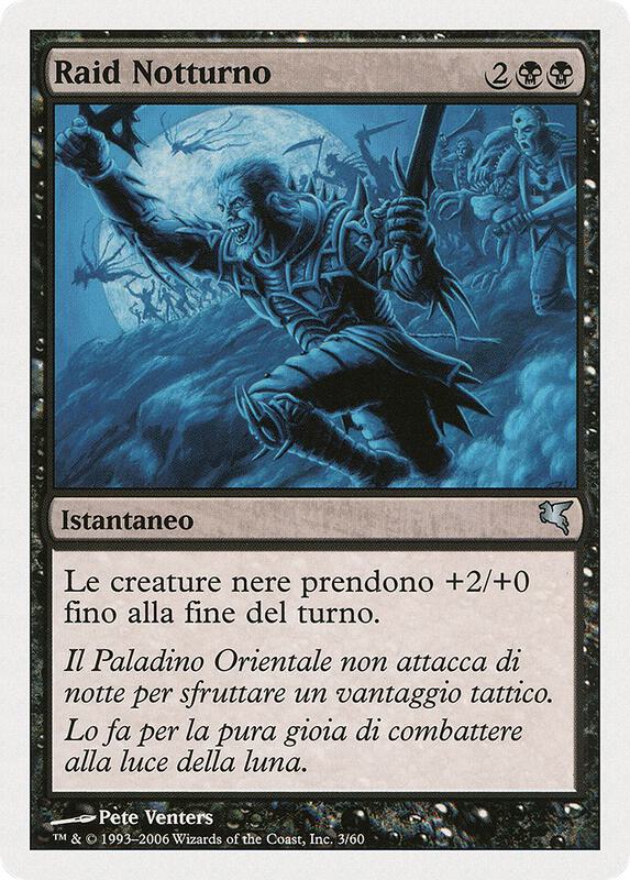 Nocturnal Raid (Italian) - "Raid Notturno"