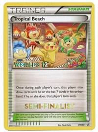 Tropical Beach card