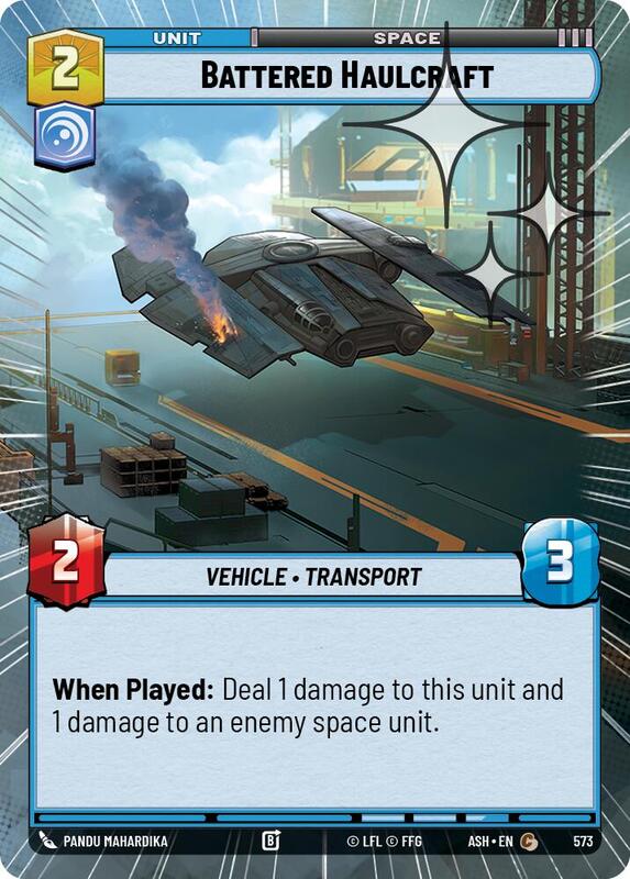 Battered Haulcraft (Hyperspace Foil)