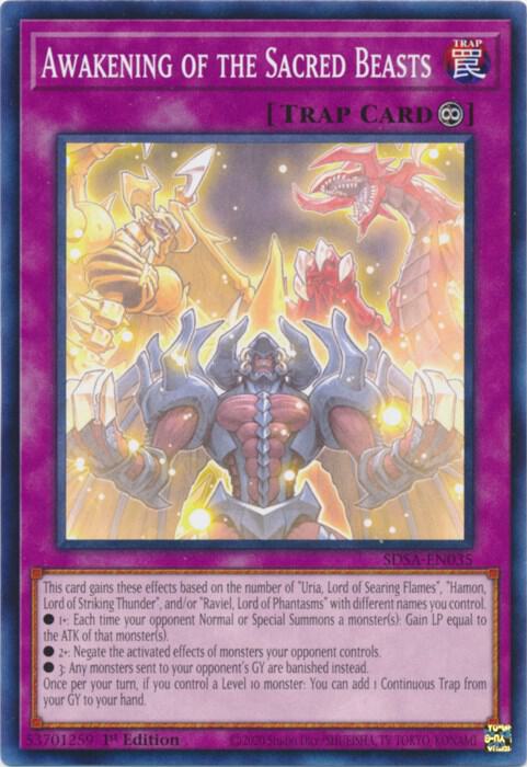 Awakening of the Sacred Beasts