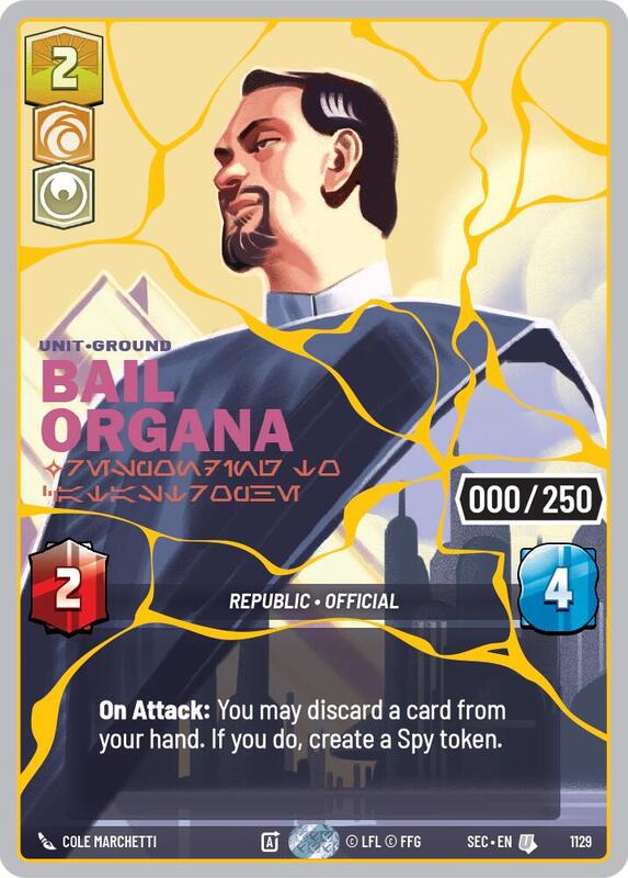 Bail Organa - Responding to Catastrophe (Serialized) (Gold)