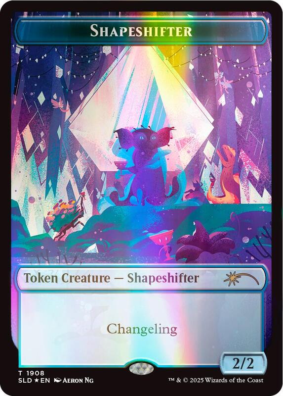 Shapeshifter Token (1908) (Double Rainbow Foil)