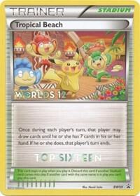 Tropical Beach card