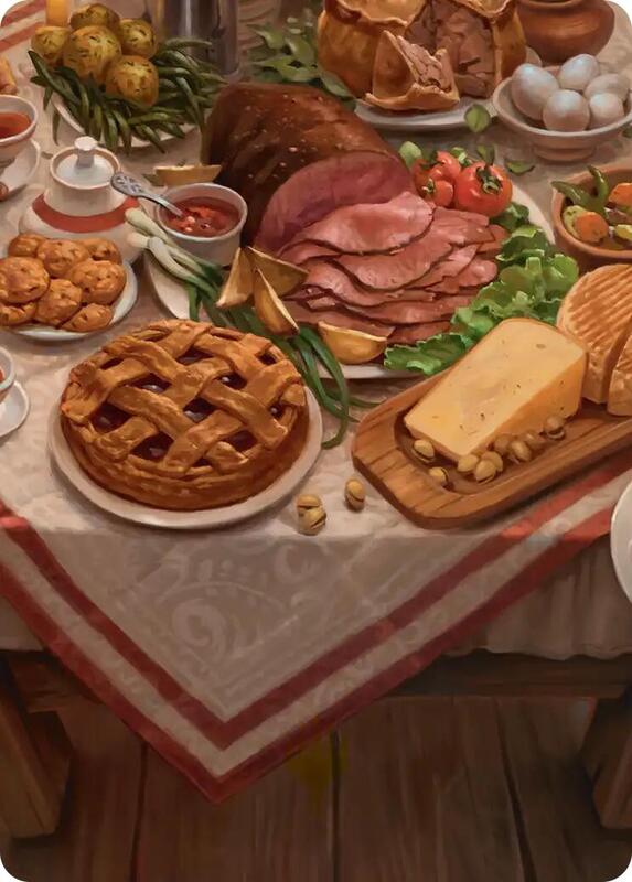 Bag End Banquet Art Card (5/12)