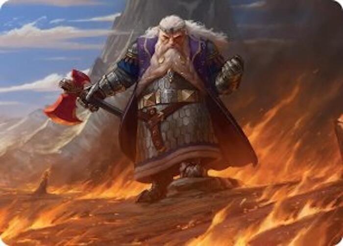 Dain of the Ancient Halls Art Card