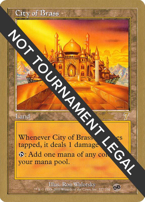 City of Brass - 2002 Brian Kibler (7ED) (SB)
