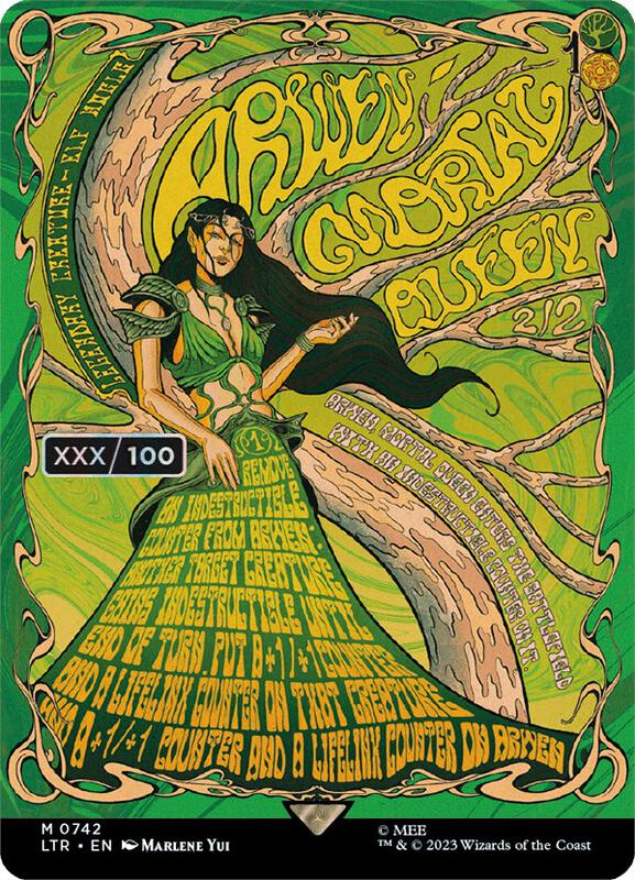Arwen, Mortal Queen (Borderless Poster) (Serial Numbered)