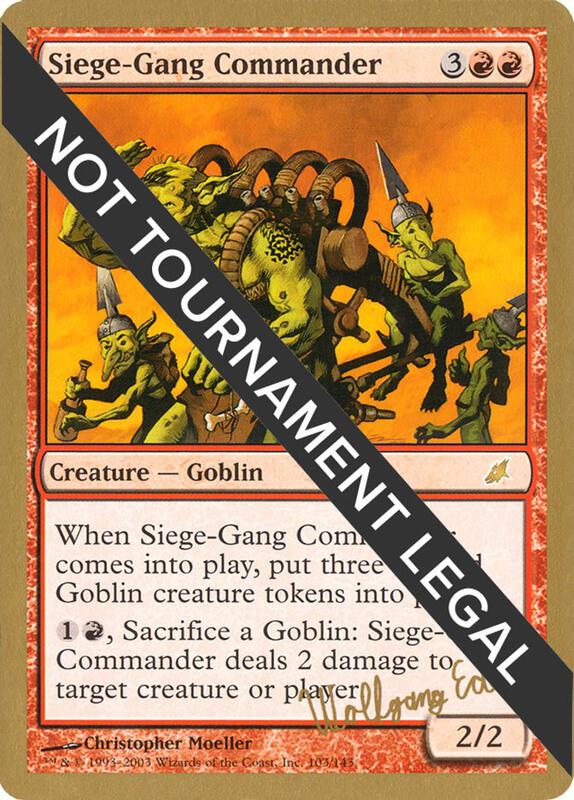 Siege-Gang Commander - 2003 Wolfgang Eder (SCG)