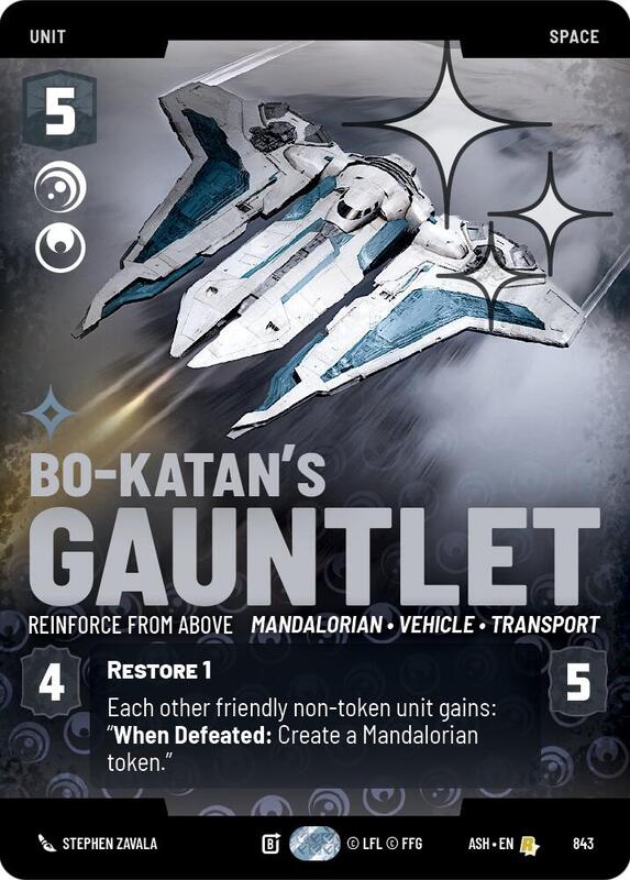 Bo-Katan's Gauntlet - Reinforce from Above (Prestige Foil)
