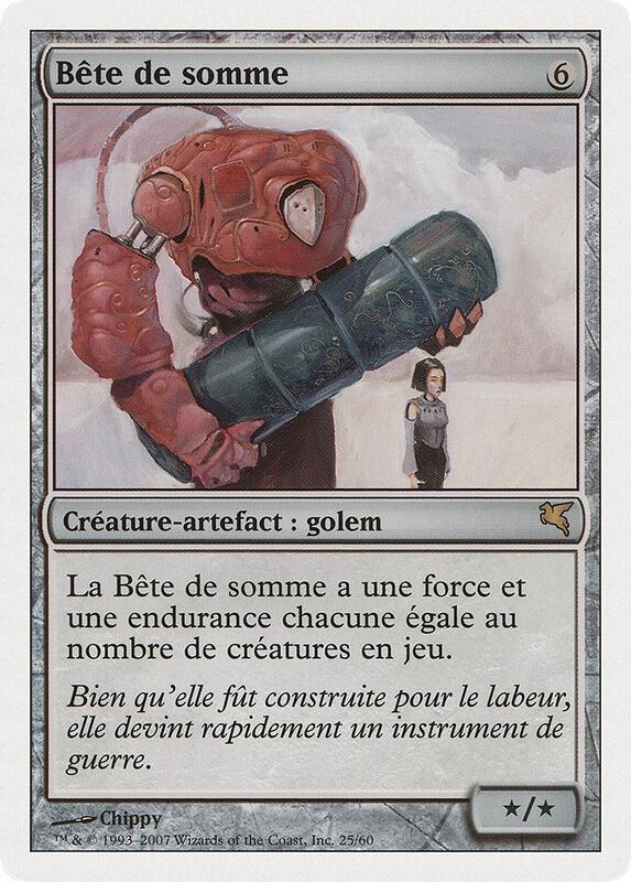 Beast of Burden (French) - "Bete de somme"