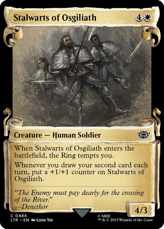 Stalwarts of Osgiliath (Showcase Scrolls)