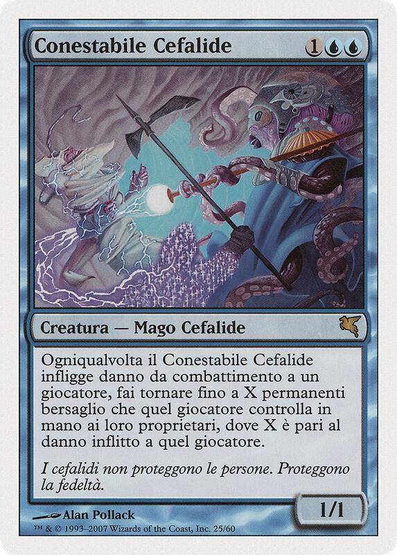 Cephalid Constable (Italian) - "Conestabile Cefalide"