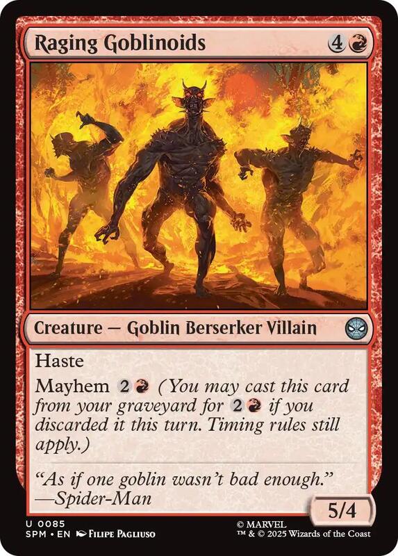 Raging Goblinoids