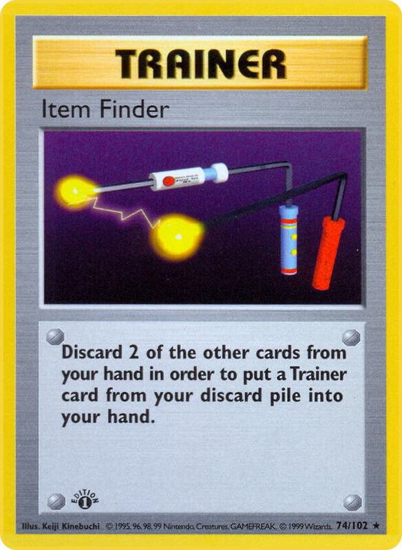Item Finder card