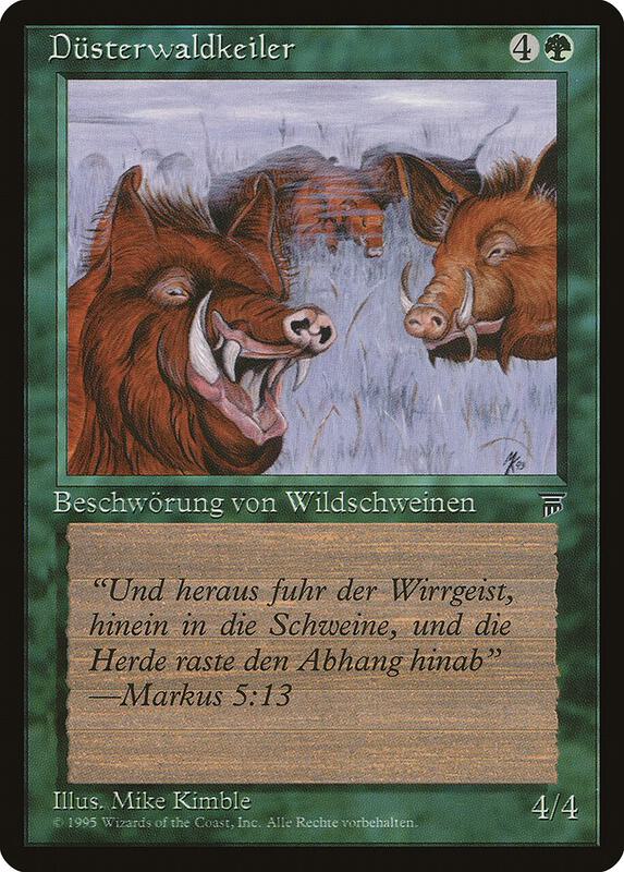 Durkwood Boars (German) - "Dusterwaldkeiler"