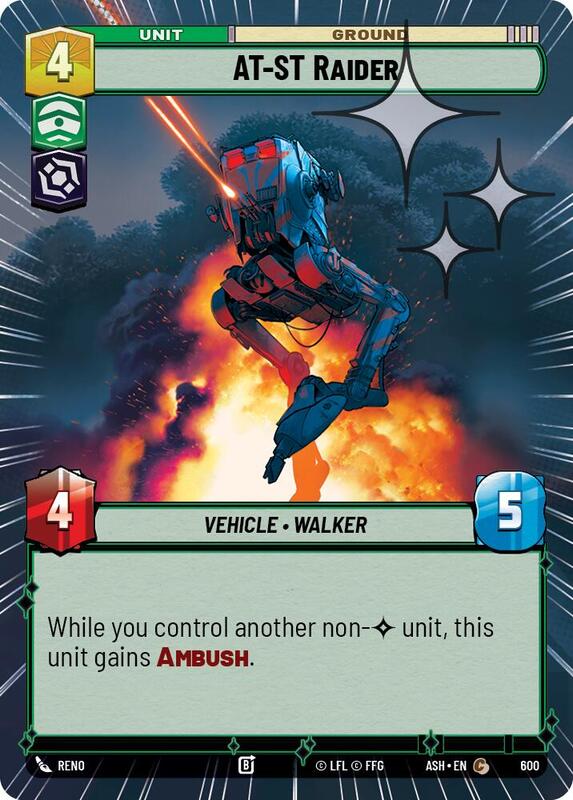 AT-ST Raider (Hyperspace Foil)
