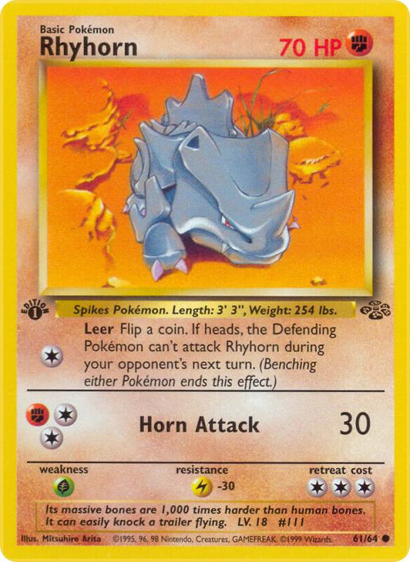 Rhyhorn card