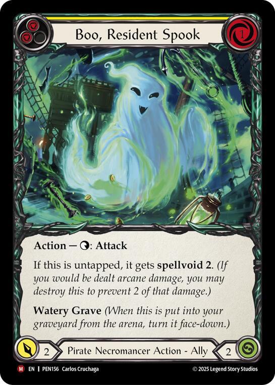 Boo, Resident Spook (Yellow)
