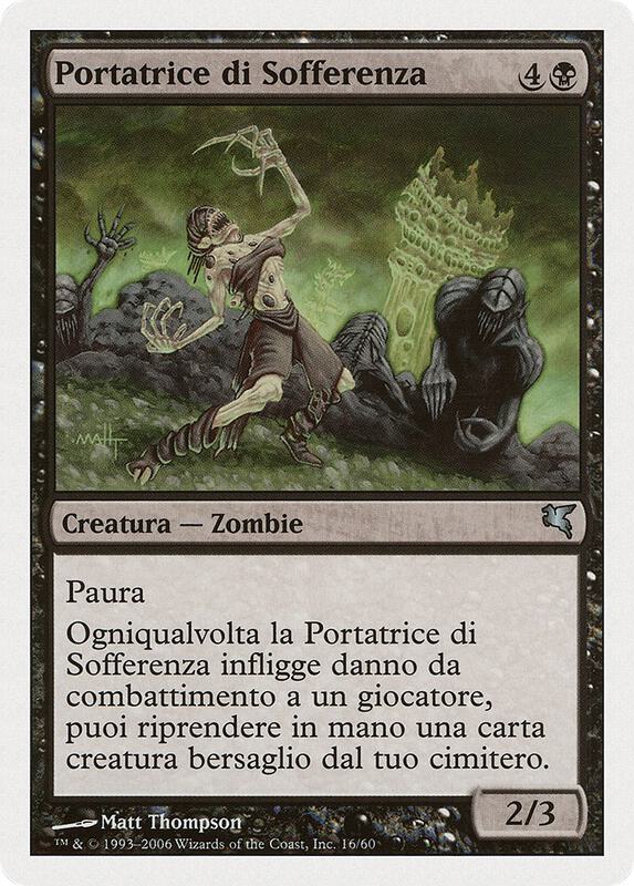 Woebearer (Italian) - "Portatrice di Sofferenza"