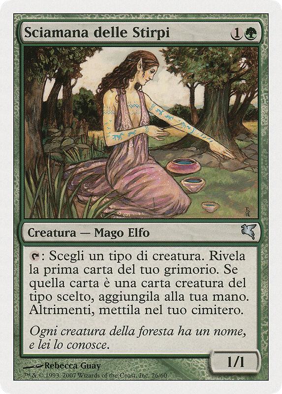 Bloodline Shaman (Italian) - "Sciamana delle Stirpi"