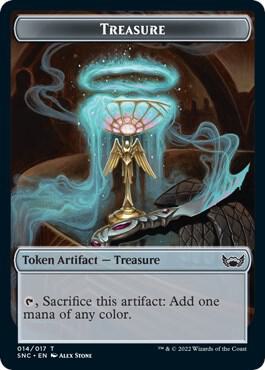 Treasure (014) // Rhino Warrior Double-Sided Token