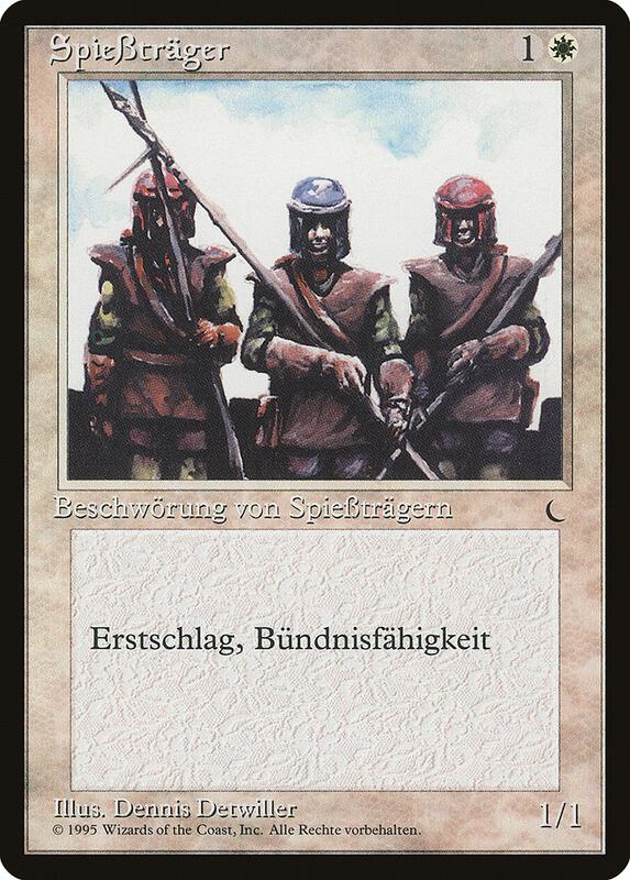 Pikemen (German) - "SpieBtrager"