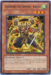 Legendary Six Samurai - Kageki