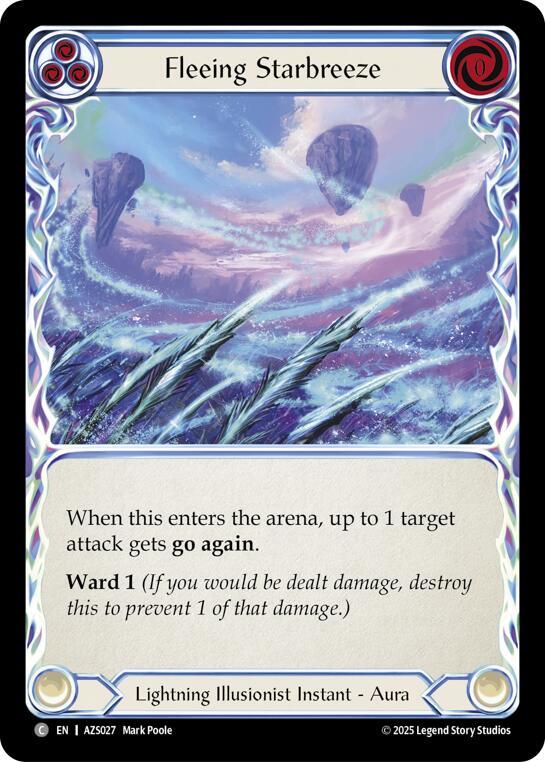 Fleeing Starbreeze (Blue)