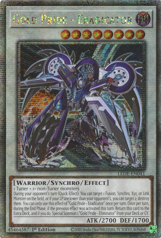 Gold Pride - Eradicator (Quarter Century Secret Rare)