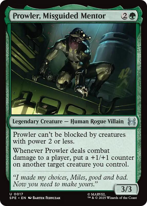 Prowler, Misguided Mentor
