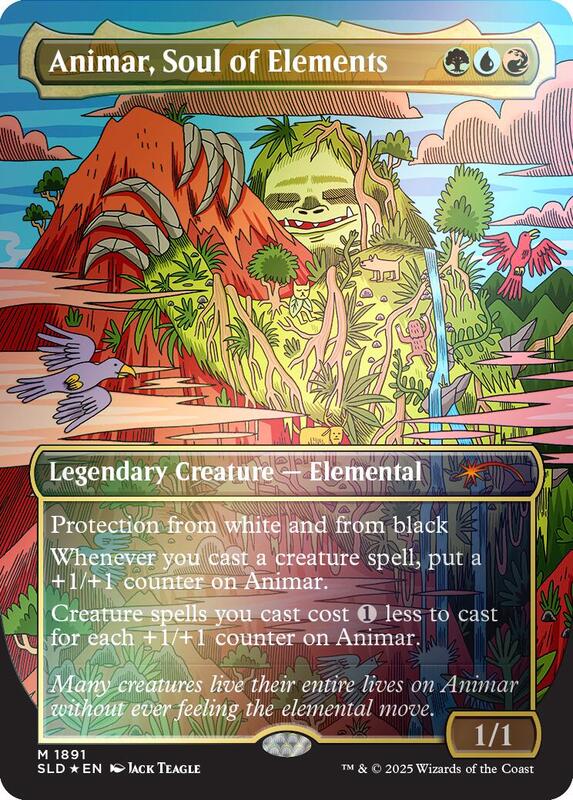 Animar, Soul of Elements (1891) (Rainbow Foil)