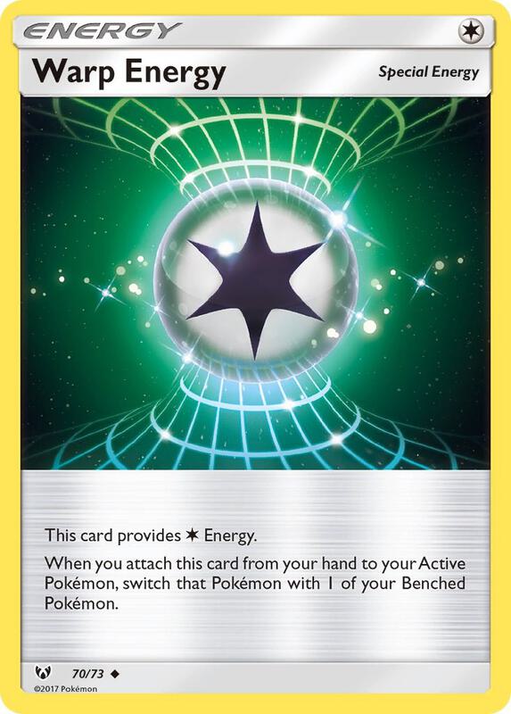 Warp Energy card