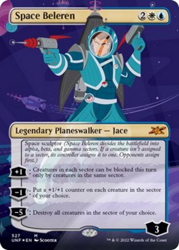 Space Beleren (Borderless) (Galaxy Foil)