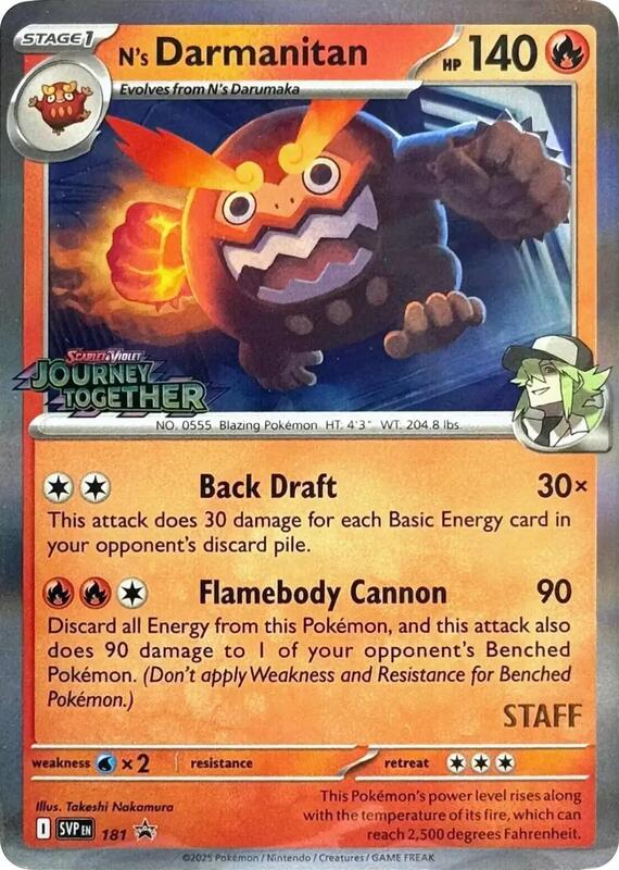 N's Darmanitan card