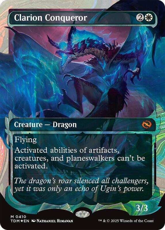Clarion Conqueror (Showcase) (Halo Foil)