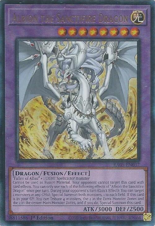 Albion the Sanctifire Dragon (PUR)