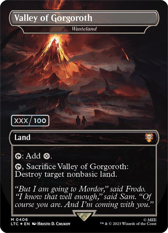 Valley of Gorgoroth - Wasteland (Serial Numbered)