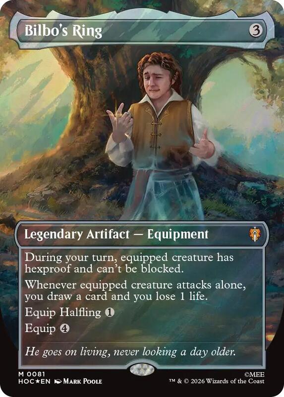 Bilbo's Ring (Borderless) (Surge Foil)