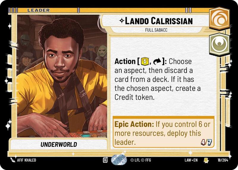 Lando Calrissian - Full Sabacc