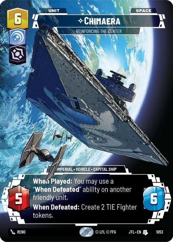 Chimaera - Reinforcing the Center (Prestige Foil)