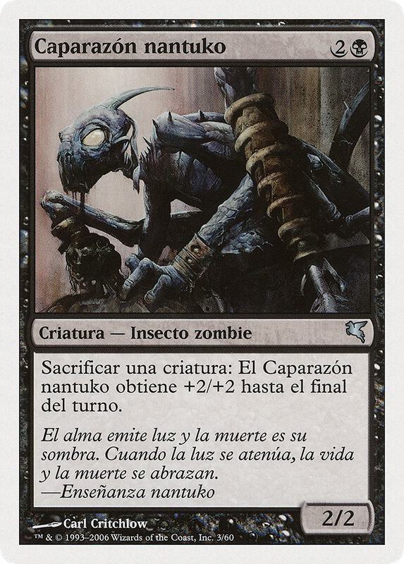 Nantuko Husk (Spanish) - "Caparazón nantuko"