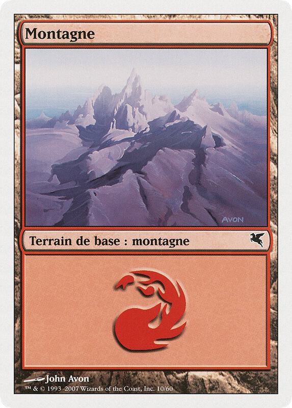 Mountain (French) - "Montagne" (D10)