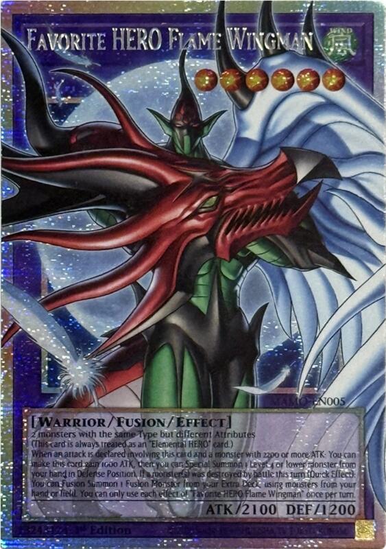 Favorite HERO Flame Wingman (Starlight Rare) (Extended Art)