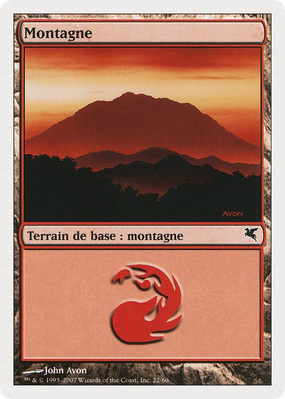 Mountain (French) - "Montagne" (C22)