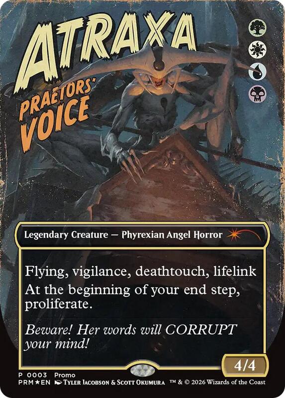 Atraxa, Praetors' Voice