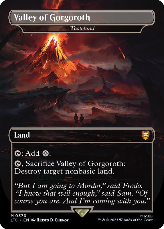 Valley of Gorgoroth - Wasteland (Borderless)
