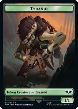 Tyranid (017) // Tyranid Gargoyle Double-Sided Token
