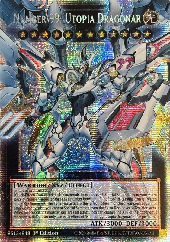 Number 99: Utopia Dragonar (Starlight Rare) (Extended Art)