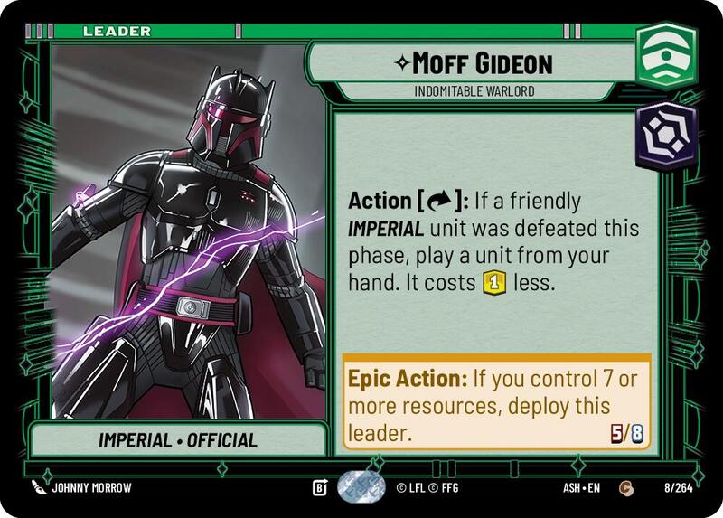Moff Gideon - Indomitable Warlord