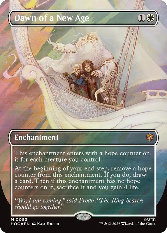 Dawn of a New Age (Borderless) (Surge Foil)
